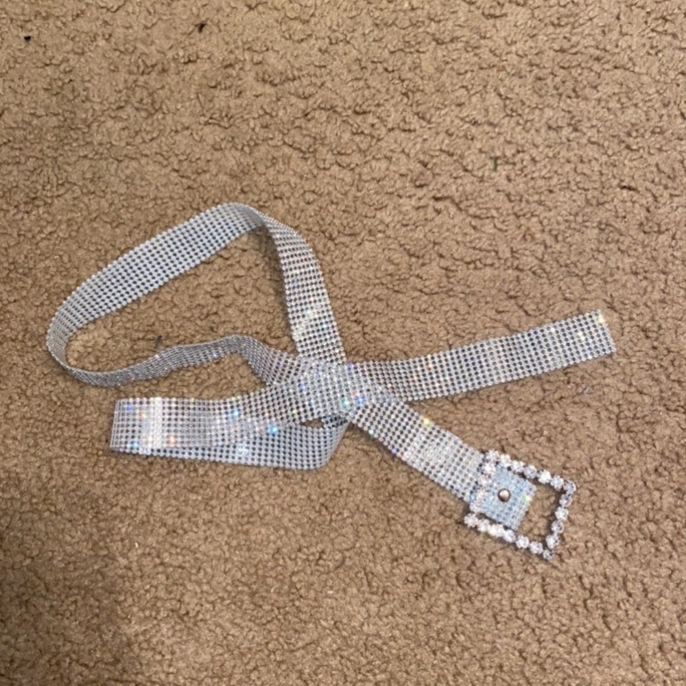 Rhinestone belt!